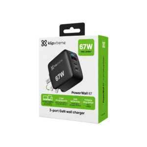 ADAPTADOR 67W KLIP XTREME 3 PUERTOS KMC-500