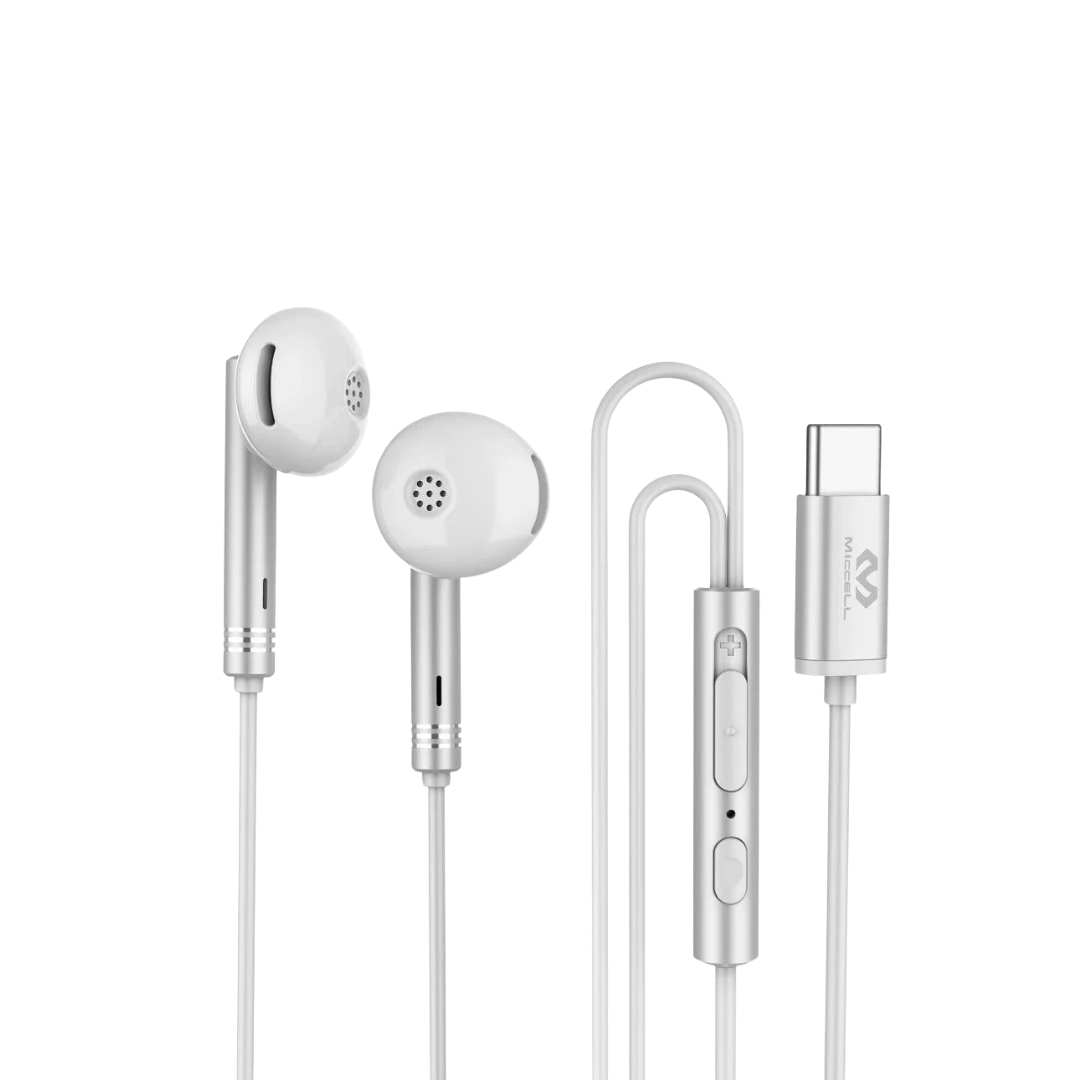 Audífonos con cable tipo C Miccell VQ-H52