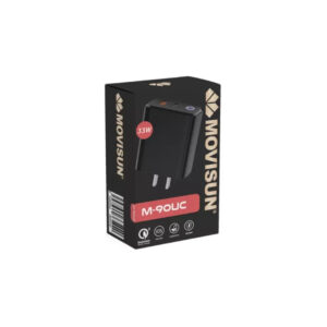 CARGADOR 33W 2 PUERTOS M-90UC MOVISUN CON CABLE TC a TC