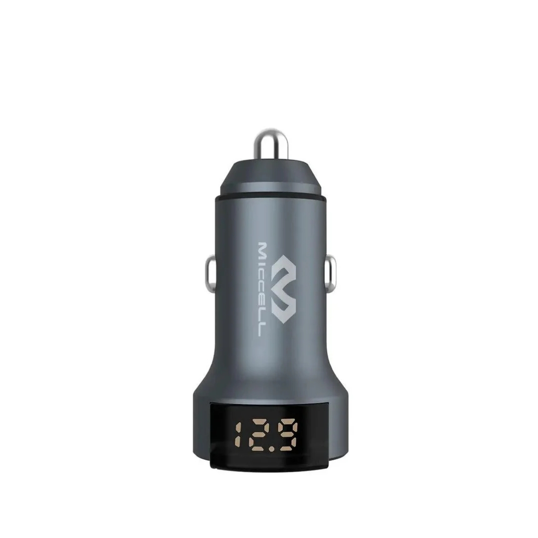Cargador vehicular Miccell VQ-C33 con cable tipo C
