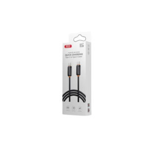 CABLE TIPO C A TIPO C 1M XO-NB-Q302B NEGRO