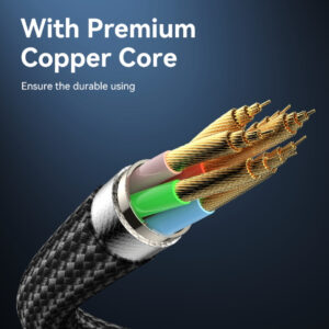 CABLE TIPO C a TIPO C 60W 1.2 MTS ACORDONADO CA181