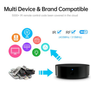 CONTROLADOR REMOTO DOBLE IR/RF
