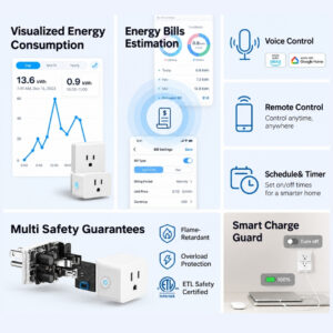 ENCHUFE TPLINK/TAPO P110M WI-FI 2.4 HGZ - BLUETOOTH- MATTER