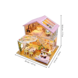 SWEET PINK HOUSE ROMPECABEZAS 3D