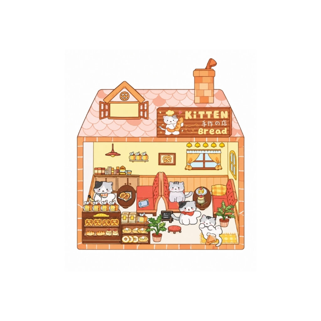 SNACK BAR KITTY 10X16