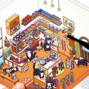 CAT KITCHEN ROOM 14X21,7