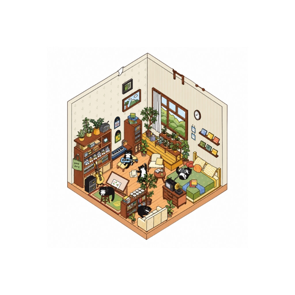 CAT BEDROOM 14X21,7