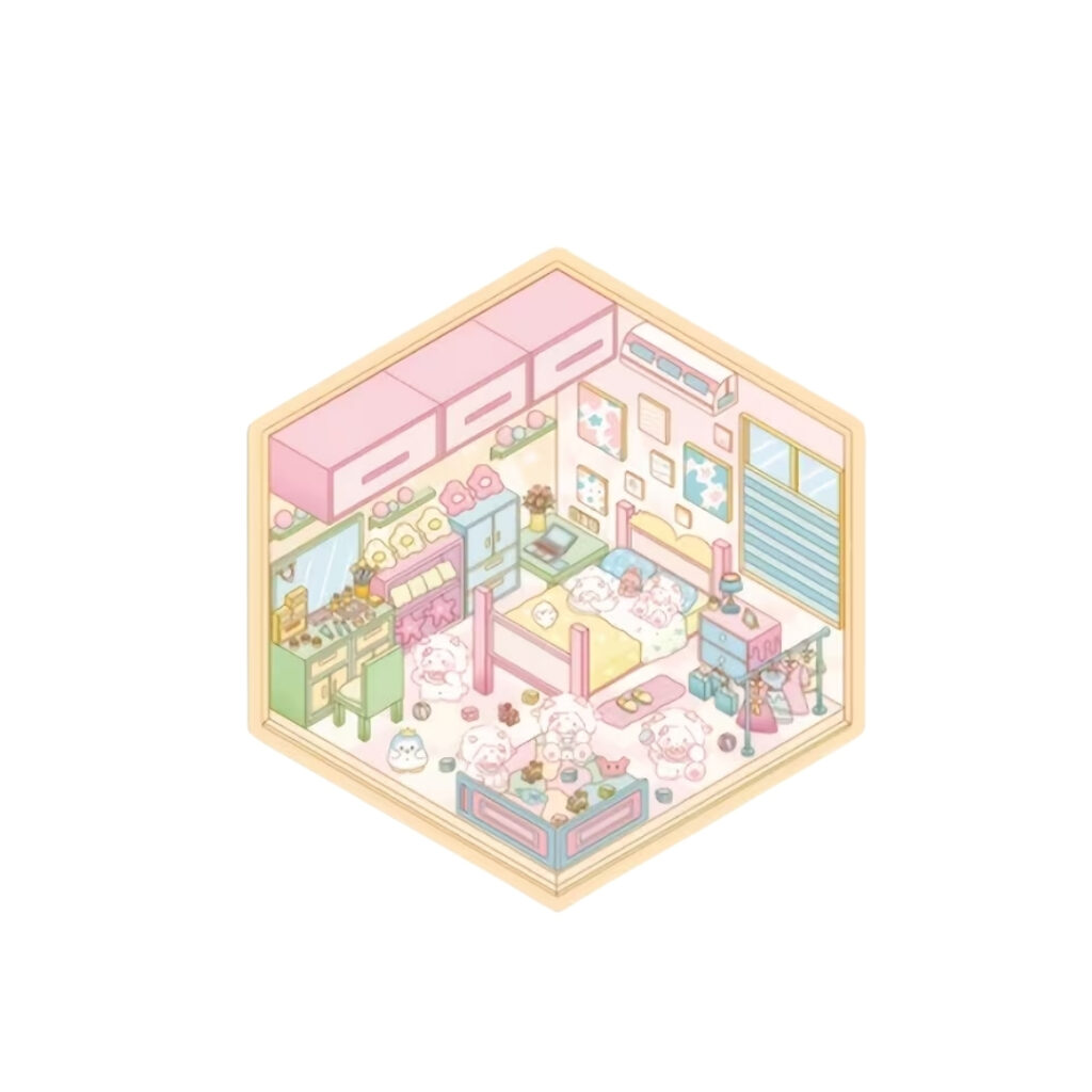 MEE MEE HOUSE -CORDERITO 12,5X15