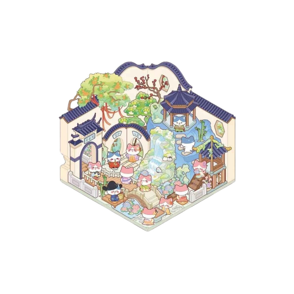 JARDIN DE LOTO 14X18