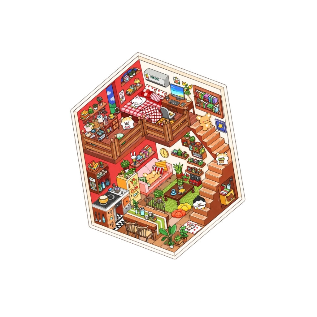 FRIENDS LOFT 12X20,5