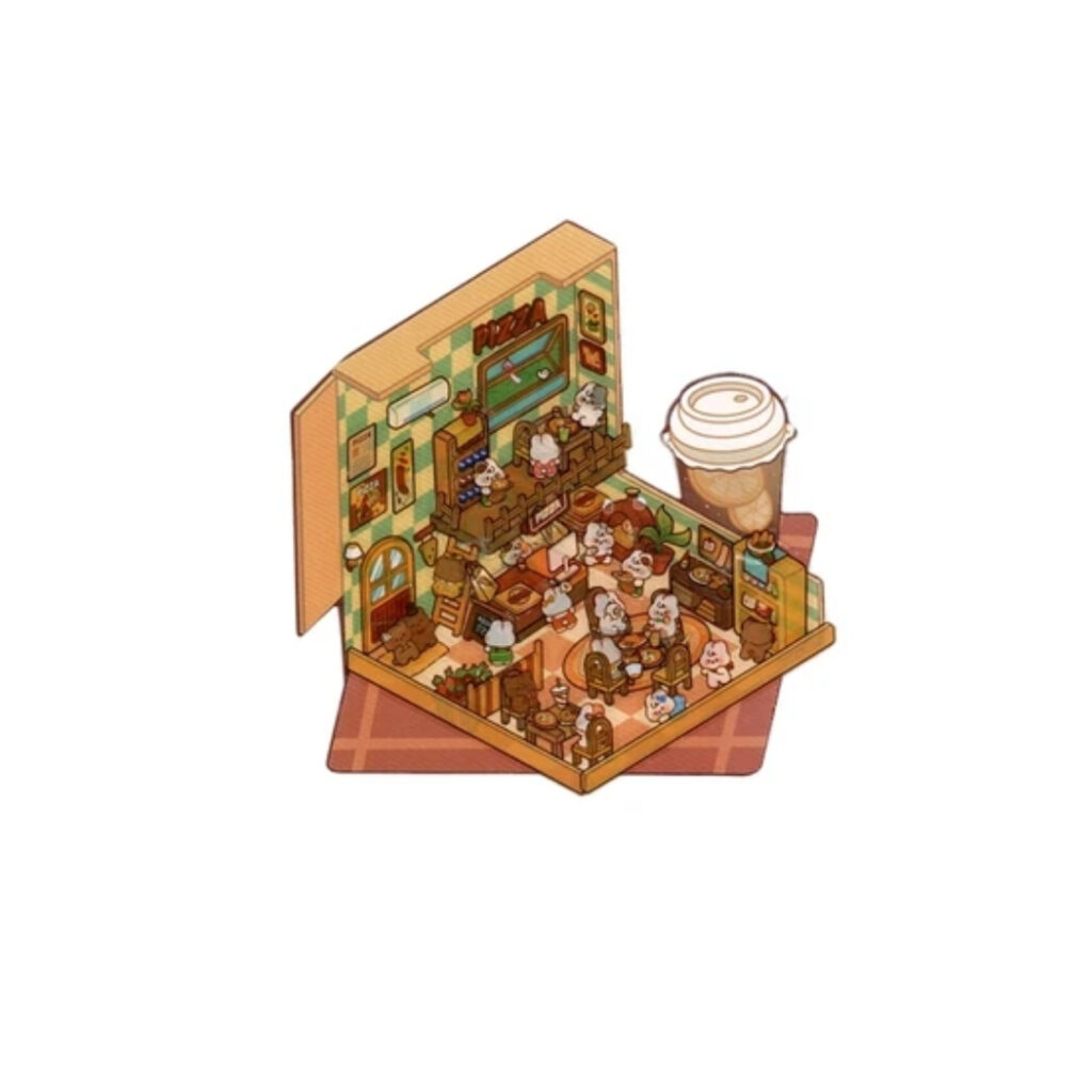 PIZZA BOX RESTAURANT 12,5X19