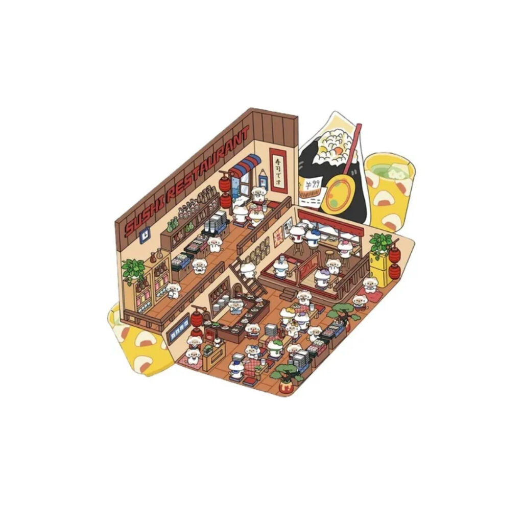 SUSHI BOX RESTAURANT 12,5X19