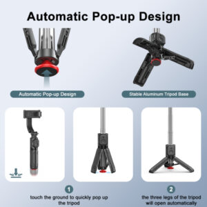 TRIPODE MINI SELFIE STICK APERTURA AUTOMATICA XO-SS39