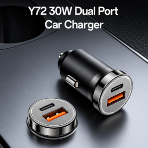 CARGADOR VEHICULAR 30W YESIDO Y72 CABLE TC a TC
