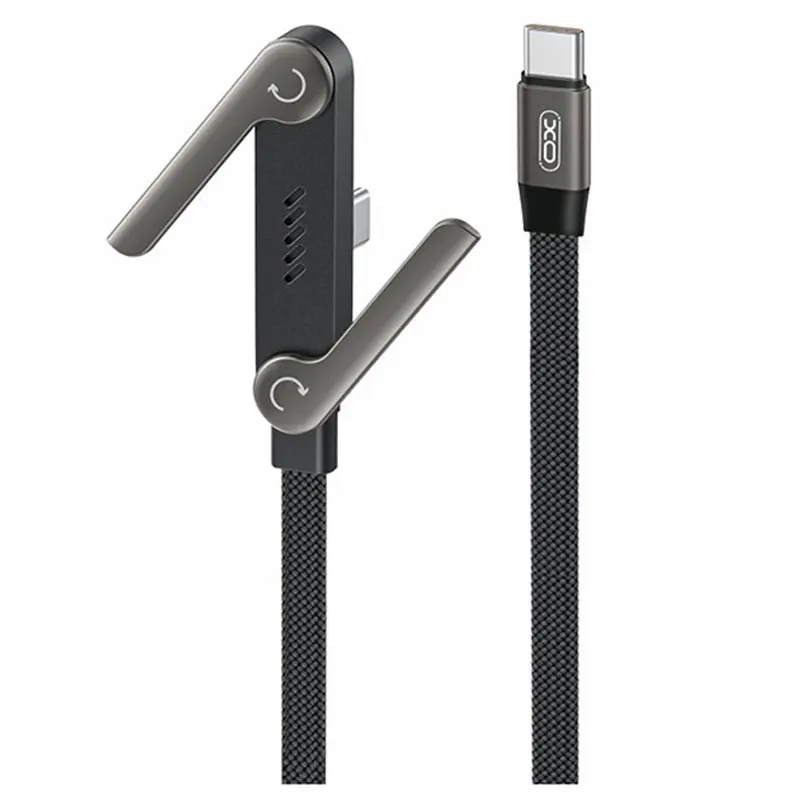 CABLE CON SOPORTE GAMING 240W TIPO C A TIPO C XO-NB-Q311